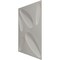 Ekena Millwork 19 5/8in. W x 19 5/8in. H Petal EnduraWall Decorative 3D Wall Panel Covers 2.67 Sq. Ft. WP20X20PLDRU - alternate 3